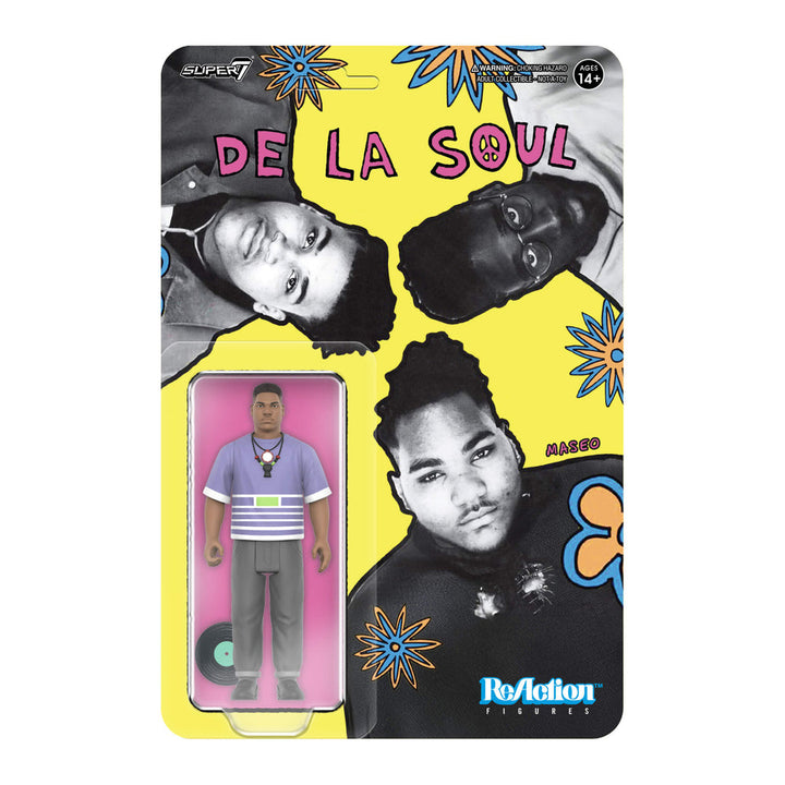 Super7 x De La Soul Vincent "Maseo" Mason (Me, Myself & I) ReAction Figure