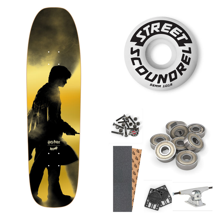 Welcome x Harry Potter Seeker on Nimbus 5000 8.75" Complete Skateboard