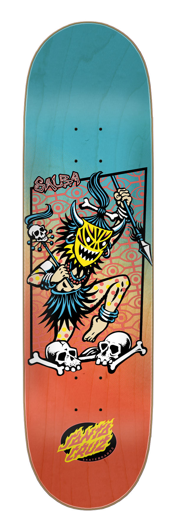 Santa Cruz Salba Voodoo Frame 8.5" Skateboard Deck