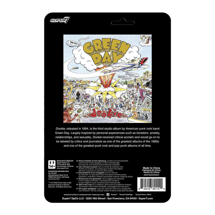 Super7 x Green Day (Dookie Dog) ReAction Figure