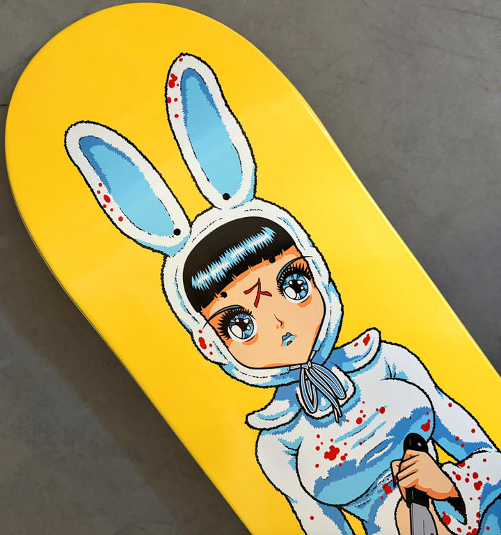 Hook Ups Death Bunny 8.25" Skateboard Deck
