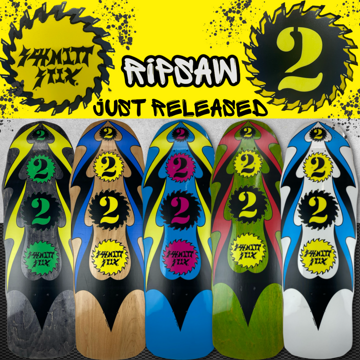 Schmitt Stix Ripsaw 2 10" Skateboard Deck