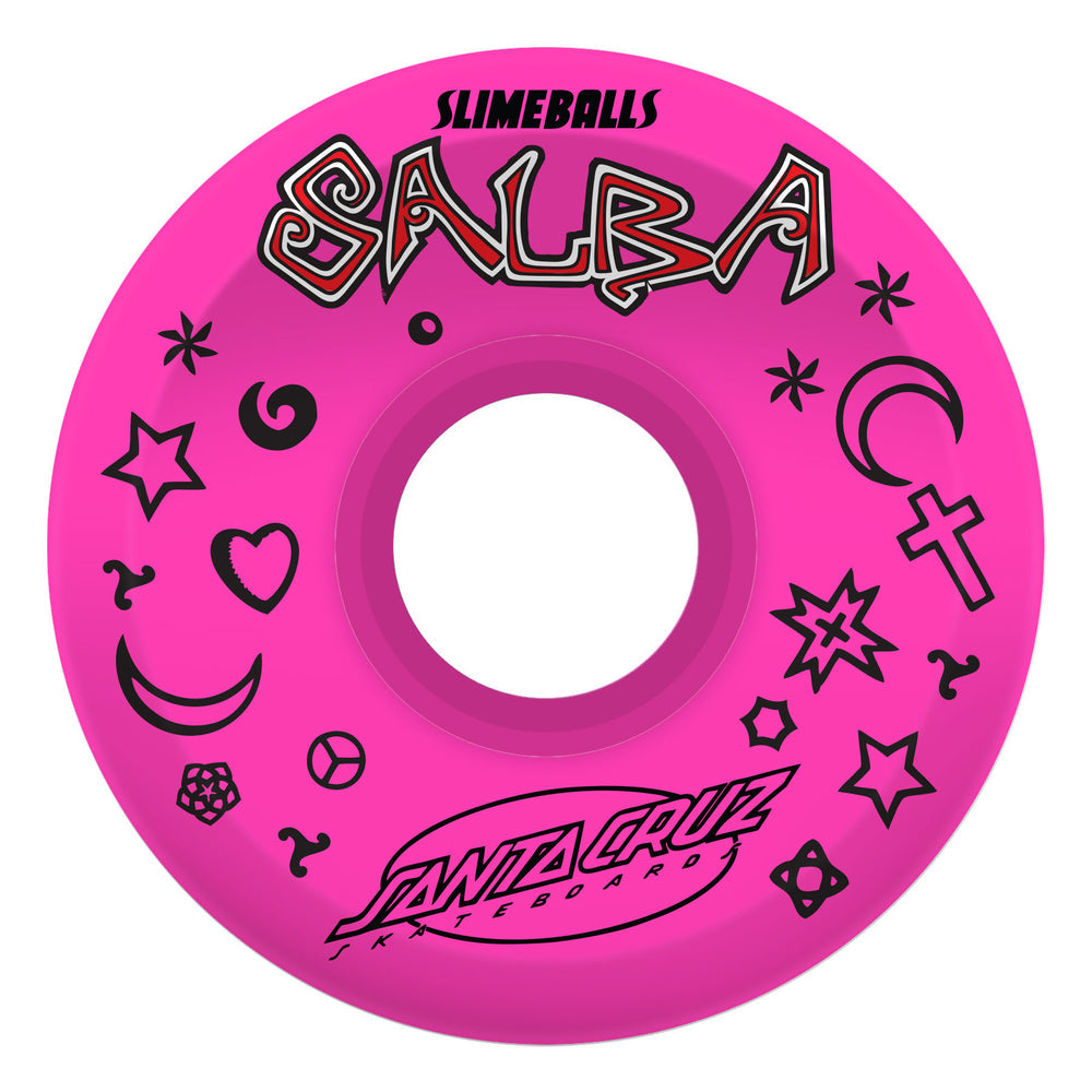 SLIME BALLS Salba Witch Doctor OG Slime Pink 60MM 78a SKATEBOARD WHEELS