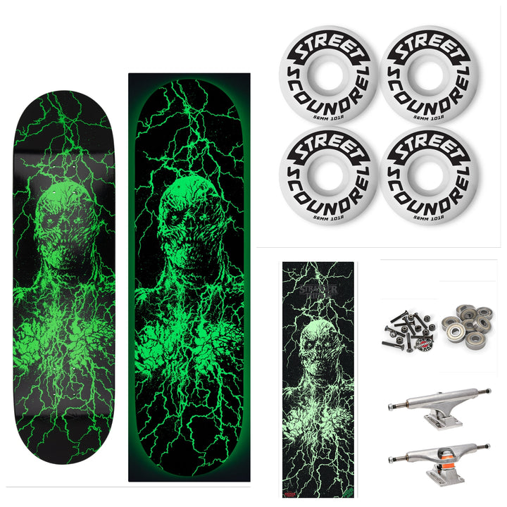 SANTA CRUZ x STRANGER THINGS VECNA 8.5" COMPLETE SKATEBOARD