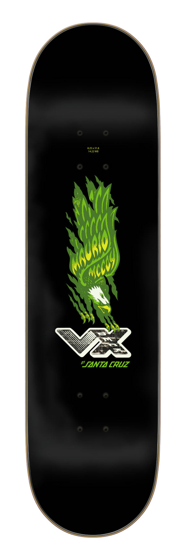 Santa Cruz McCoy Ripping Eagle VX 8.25" Twin Skateboard Deck