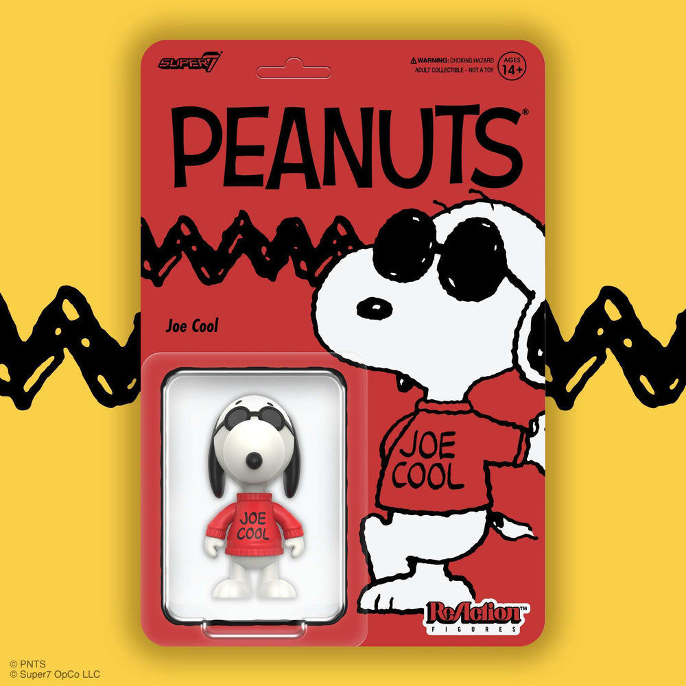 Super7 x Peanuts - Snoopy (Joe Cool) - Wave 8 ReAction Figure