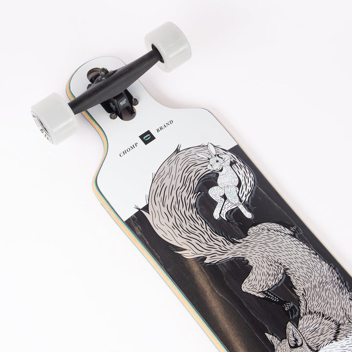 Sector 9 Bintang Silver Fox 9.25 x 38 Complete Drop Thru Longboard
