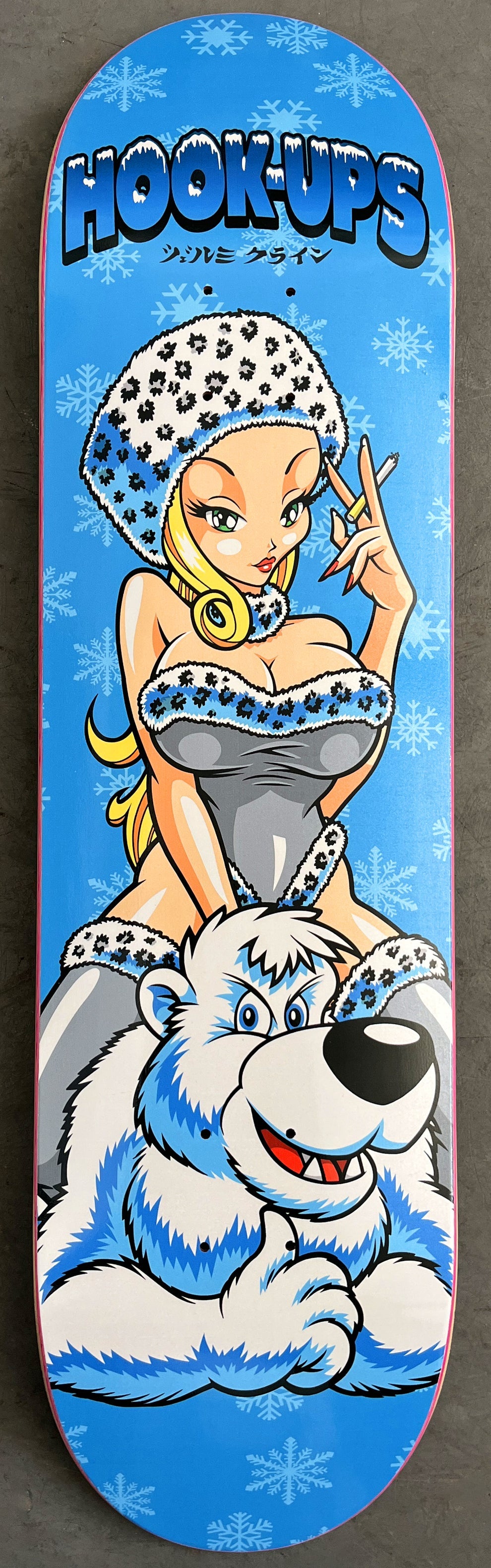 Hook Ups Polar Girl 8.25" Skateboard Deck