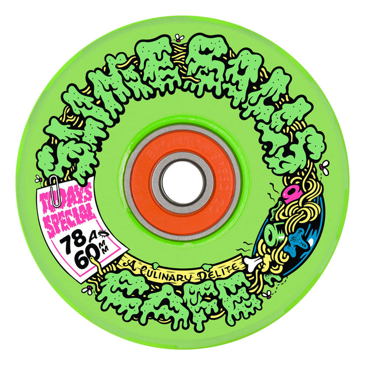 Slime Balls SB Cafe Light Ups 60mm 78a Skateboard Wheels