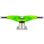Gullwing Pro III Neon Green / Silver 9" Skateboard Trucks