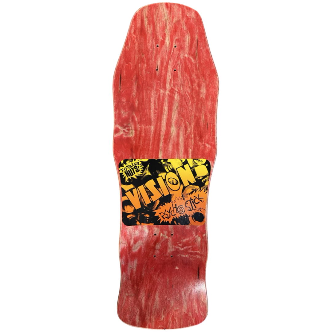 Vision Original Psycho Stick Ltd Swirl 10" Skateboard Deck