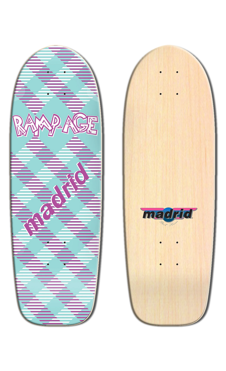 Madrid x Stranger Things 2 Rampage Replica 9.5" Complete Skateboard