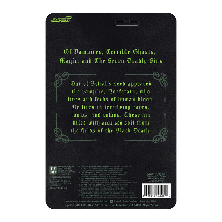 Super7 Nosferatu (Film Poster) ReAction Figure