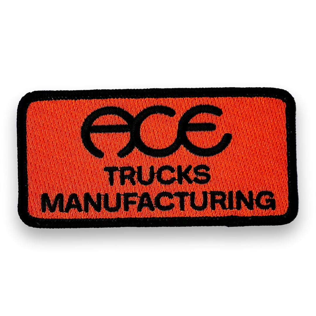 ACE Trucks Timeclock Embroidered 4 x 2 Patch