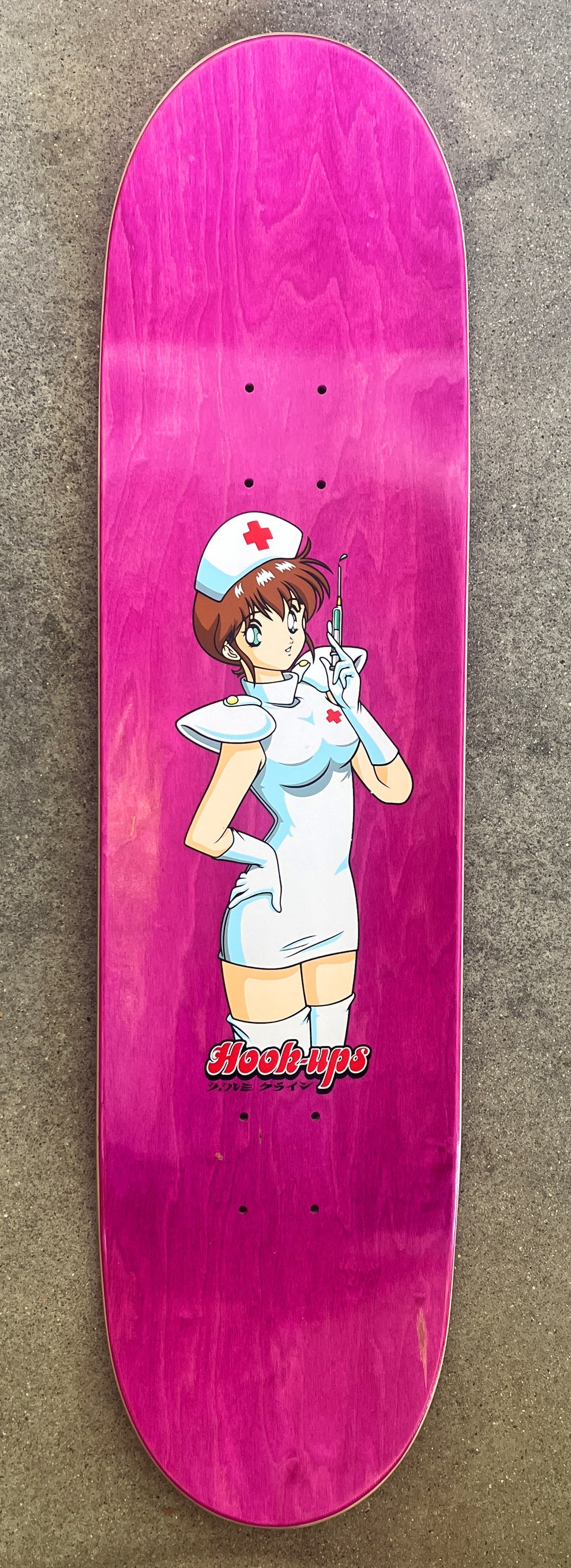 Hook Ups Nurse Girl Natsume 8.25" Skateboard Deck