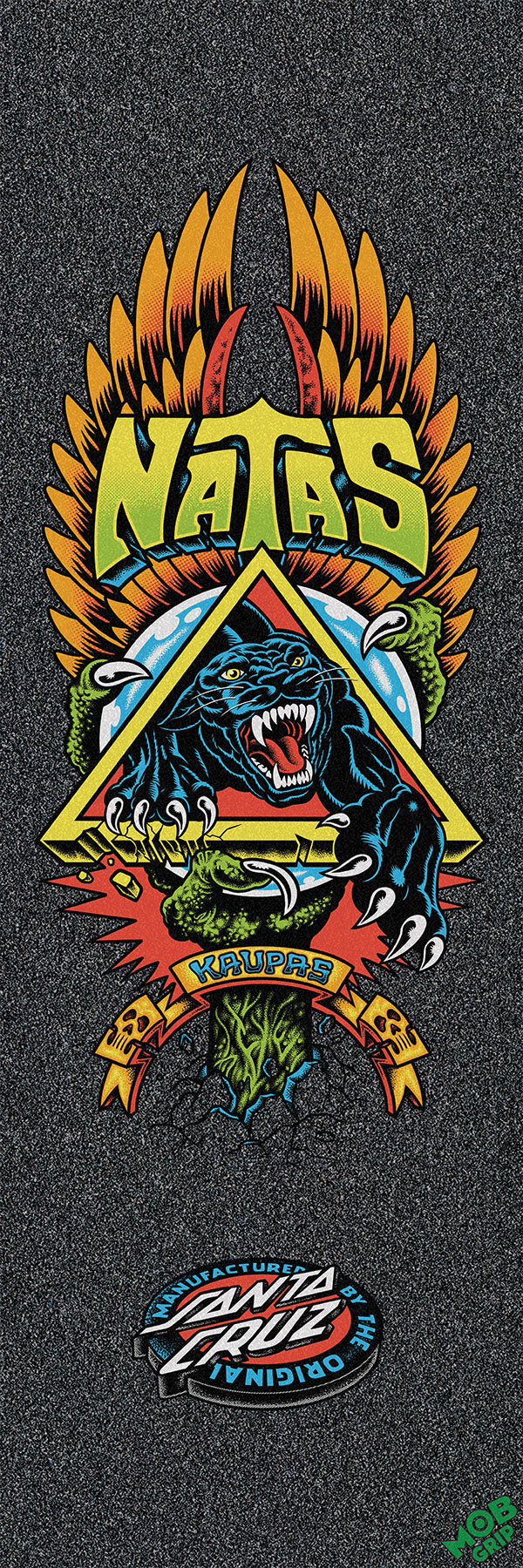 **PRE-ORDER** SANTA CRUZ NATAS KAUPAS SKETCH PANTHER 10.54" COMPLETE SKATEBOARD