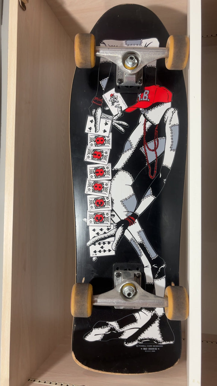 Powell Peralta Ray Barbee Ragdoll Black Reissue USED Complete Skateboard
