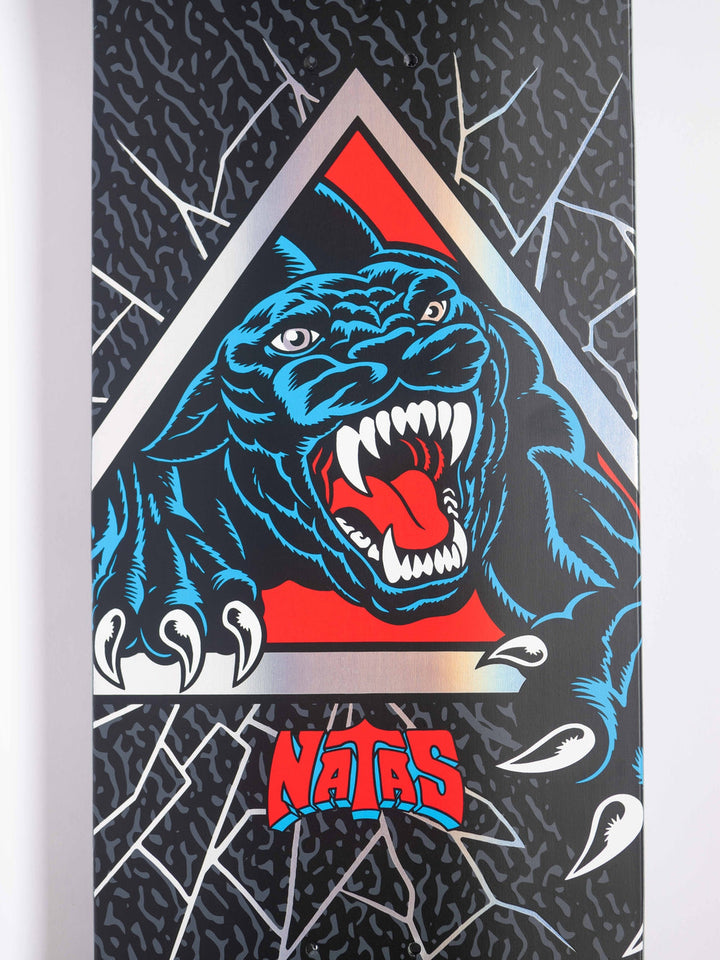Santa Cruz Natas Shattered Panther VX 9" Skateboard Deck