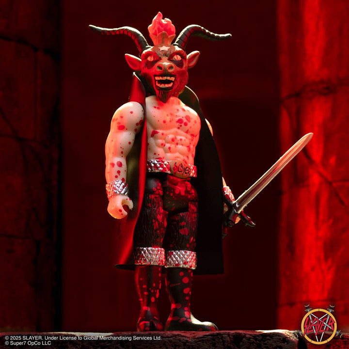 Super7 x Slayer - Minotaur (Reign In Blood) ReAction Figure