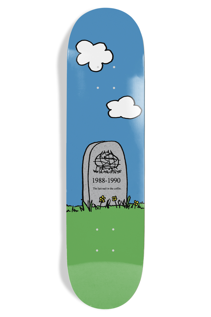 World Industries Skateboarding Is Dead EX7 8" Skateboard Deck