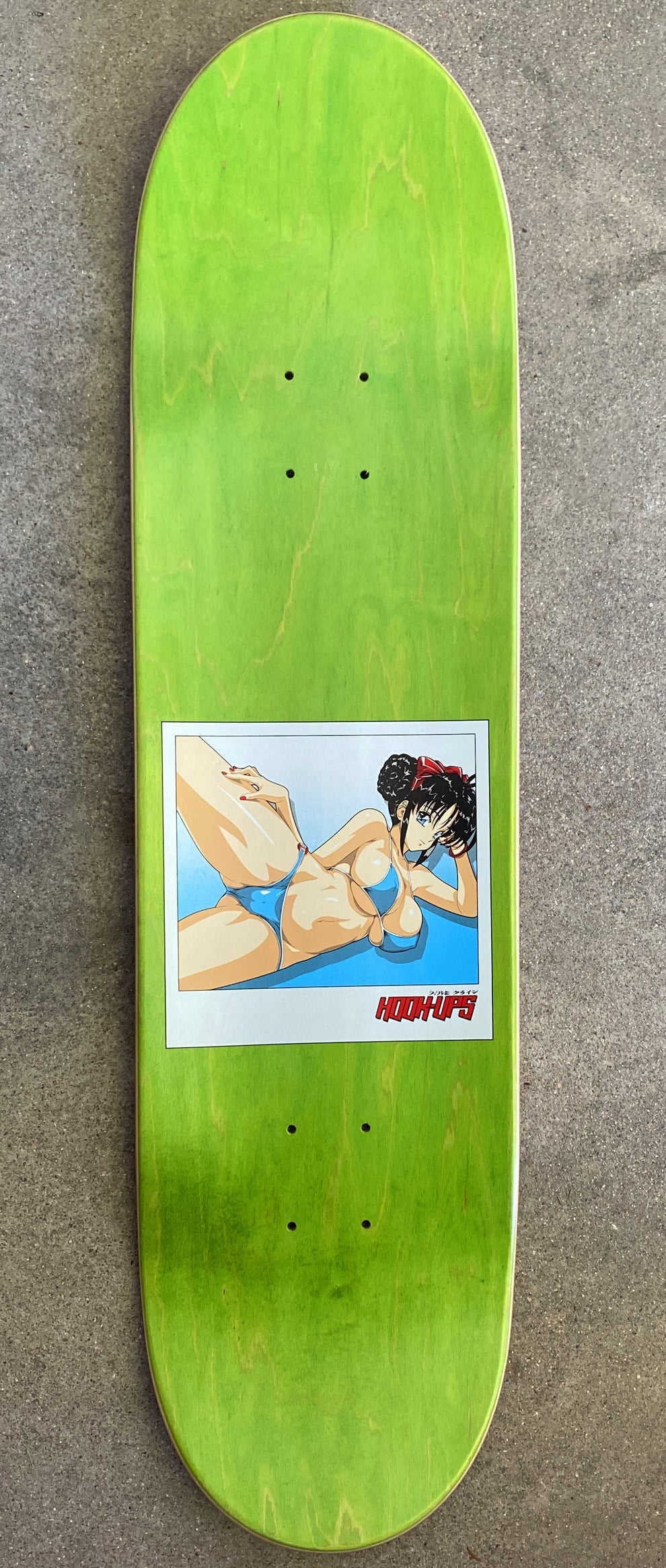 Hook Ups Work-Out Girl 8.5" Skateboard Deck