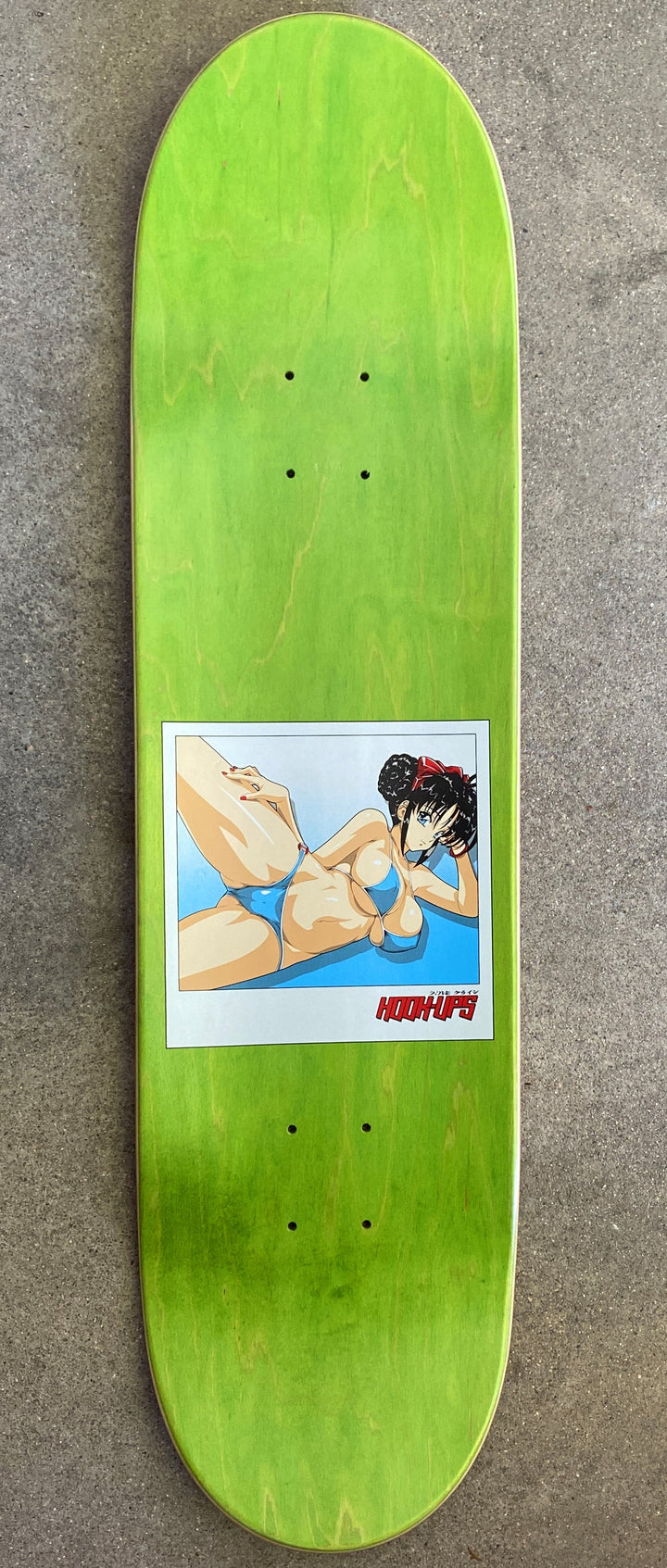 Hook Ups Work-Out Girl 8.5" Skateboard Deck