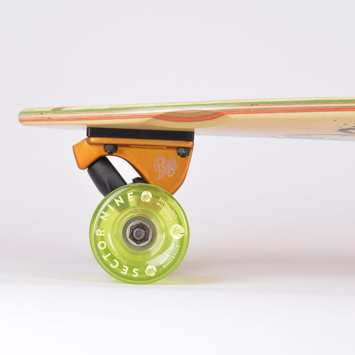 Sector 9 Offshore Temple 9.375 x 39.5 Complete Cruiser Skateboard