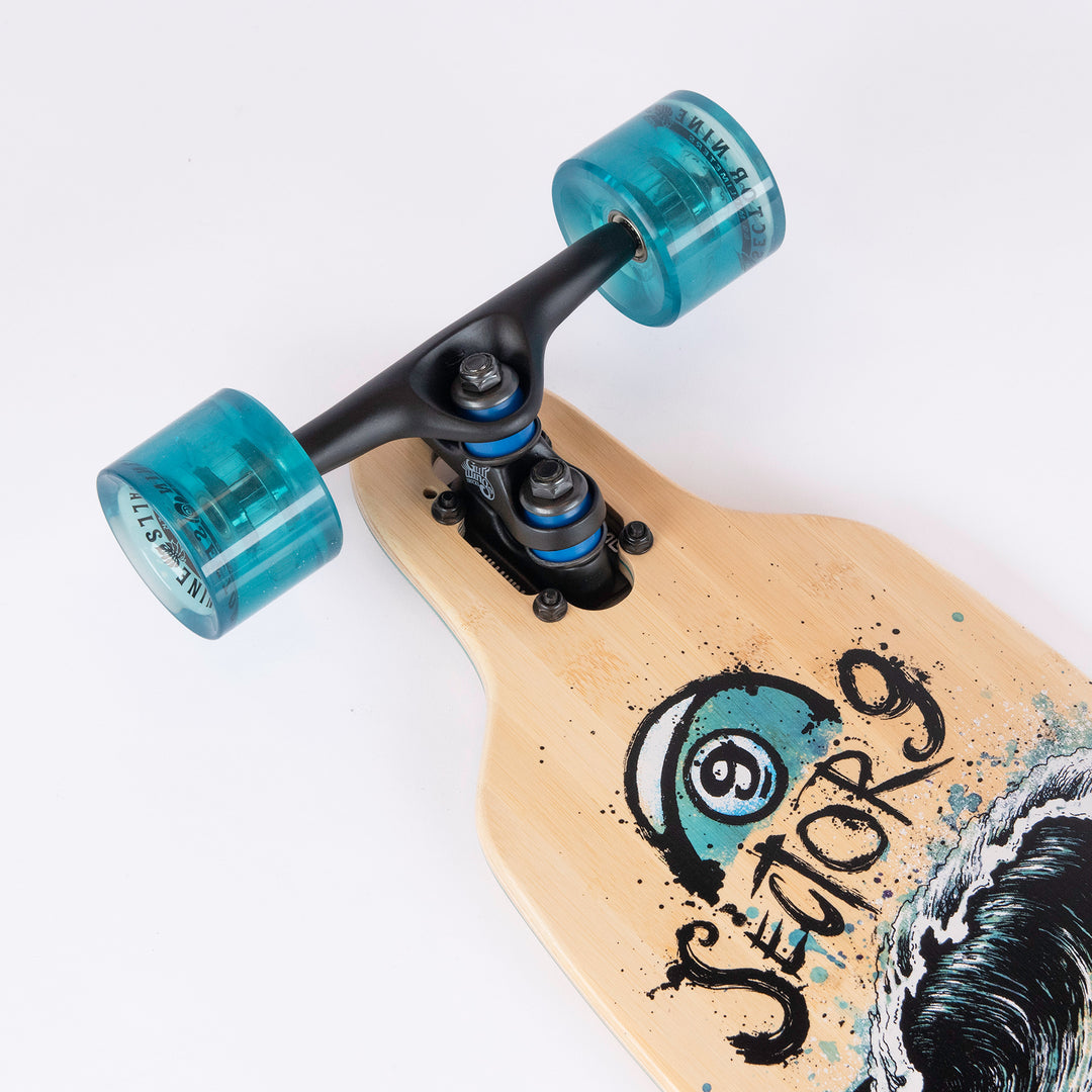 Sector 9 Manta Shoots 8.7 x 33.5 Complete Drop Thru Longboard