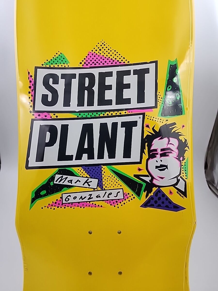 Street Plant Mark Gonzalez "Fat Gonz" Yellow, Red, Blue 11.25" 3x Skateboard Deck Set w/ Gonz Box