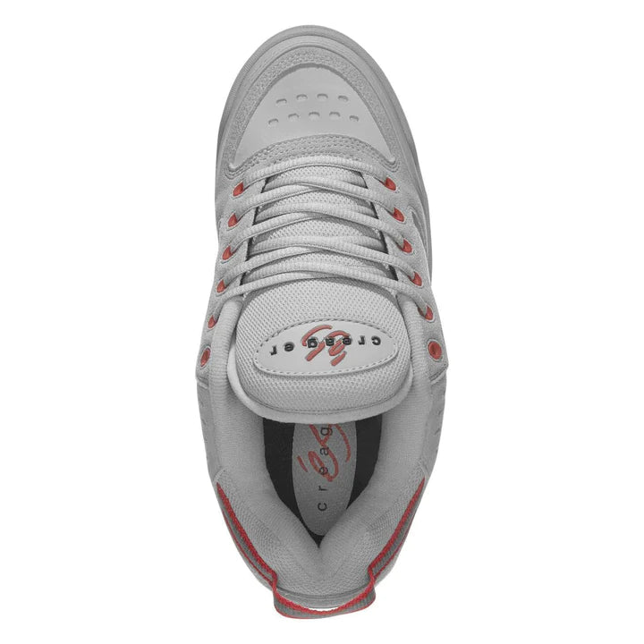 éS The Creager Grey Skateboard Shoes