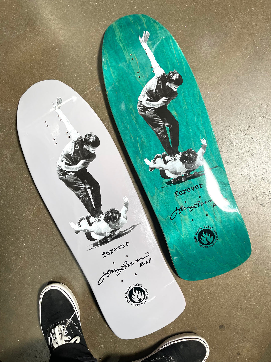 貴重 Black Label John & Jeff デッキ 10 サイン入り BLACK LABEL JOHN & JEFF 