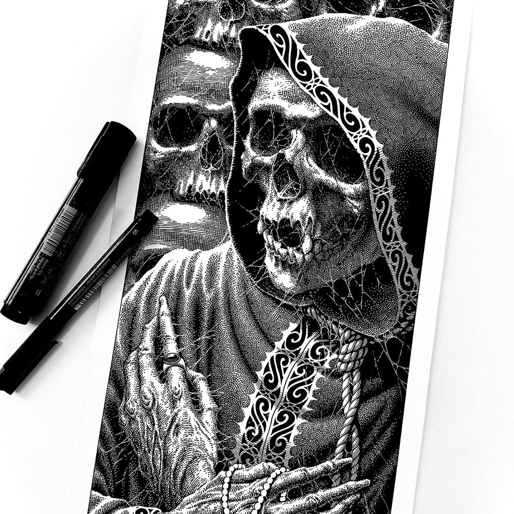 StrangeLove Tyler Pennington Monk Skateboard Deck The