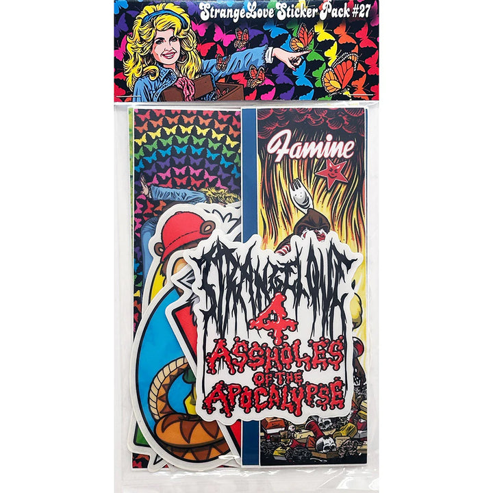 STRANGELOVE SKATEBOARDS STICKER PACK #27