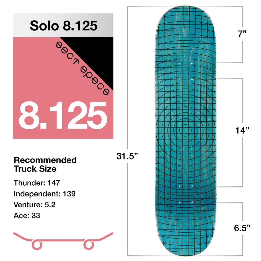 スケートボード HABITAT Stefan Janoski Speed Test 8.125 Habitat Skateboard Deck Stefan Janoski Speed Test 8.125