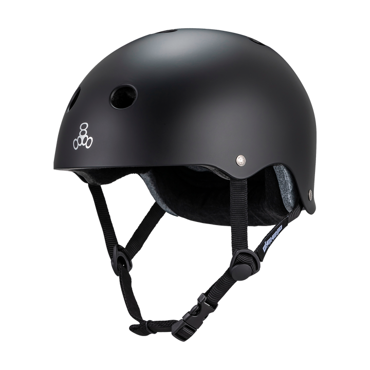 Triple Eight Deep Cover Mike McGill signature helmet, front three-quarter product view