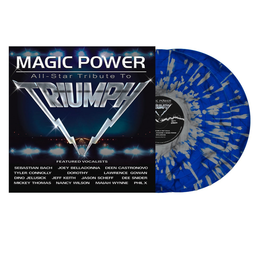 Magic Power: All Star Tribute To Triumph (Indie Exclusive) (Blue/White Splatter Vinyl) (2LP) [Vinyl]