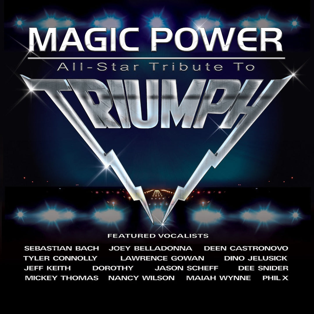 Magic Power: All Star Tribute To Triumph (Indie Exclusive) (Blue/White Splatter Vinyl) (2LP) [Vinyl]