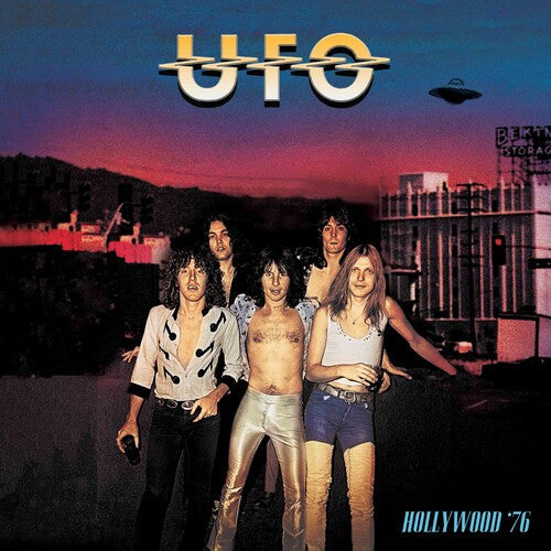 UFO - Hollywood '76 (Limited Edeition, Blue & Red Splatter Colored Vinyl) (2 Lp's) [Vinyl]