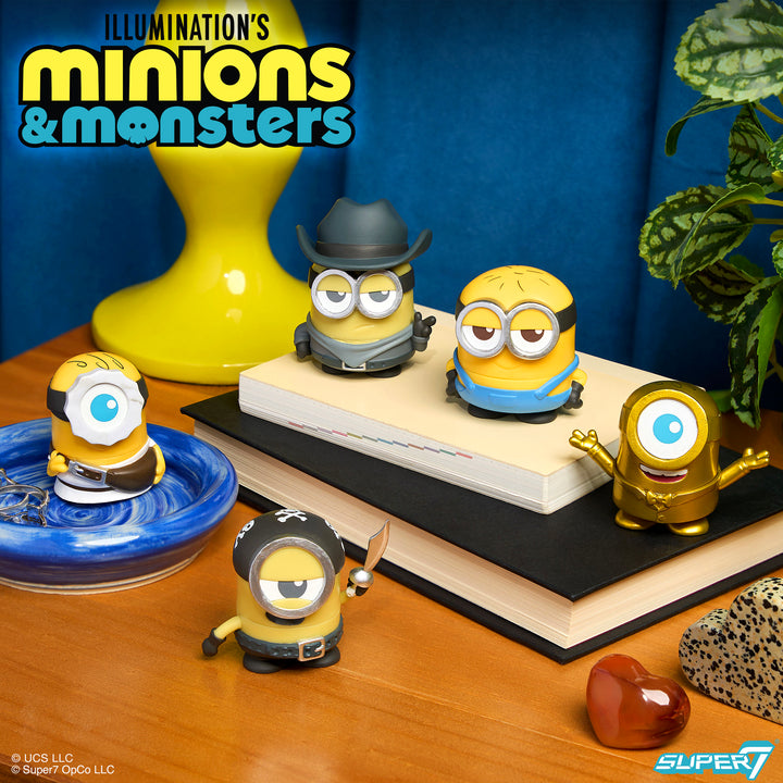 Super7 X Minions & Monsters FUN! FUN! MINI - Wave 01 - Individual Blind Box Toy