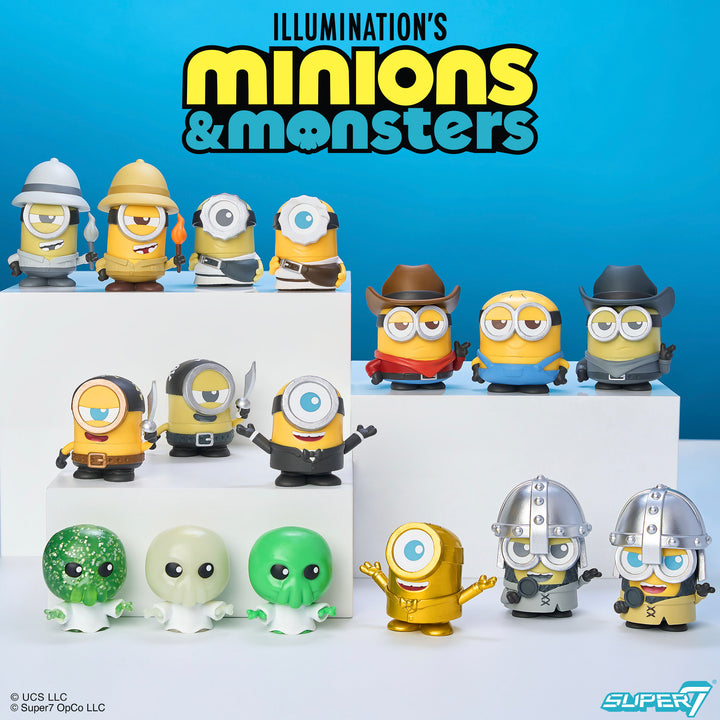 Super7 X Minions & Monsters FUN! FUN! MINI - Wave 01 - Individual Blind Box Toy