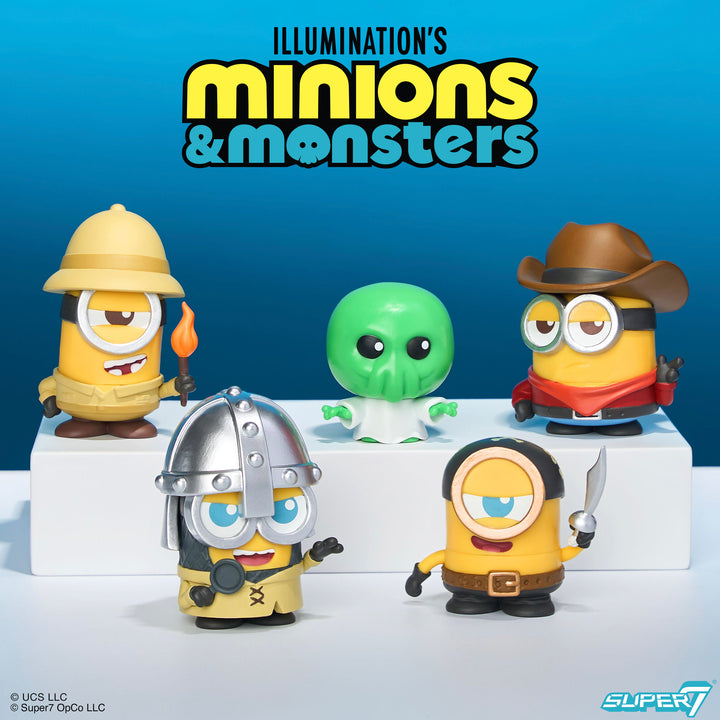 Super7 X Minions & Monsters FUN! FUN! MINI - Wave 01 - Individual Blind Box Toy