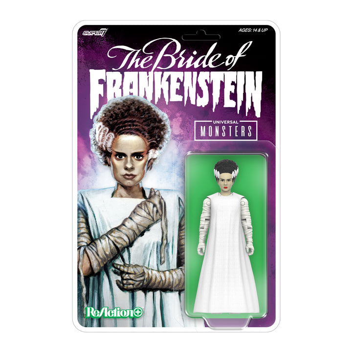 Super7 X Universal Monsters - Bride Of Frankenstein Reaction Figure
