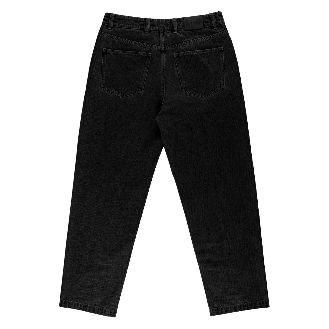Welcome Immortal Washed Black Denim Pants