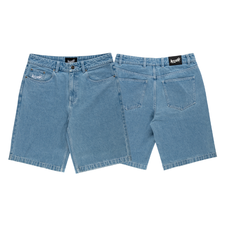 Welcome Linger Baggy Denim Short