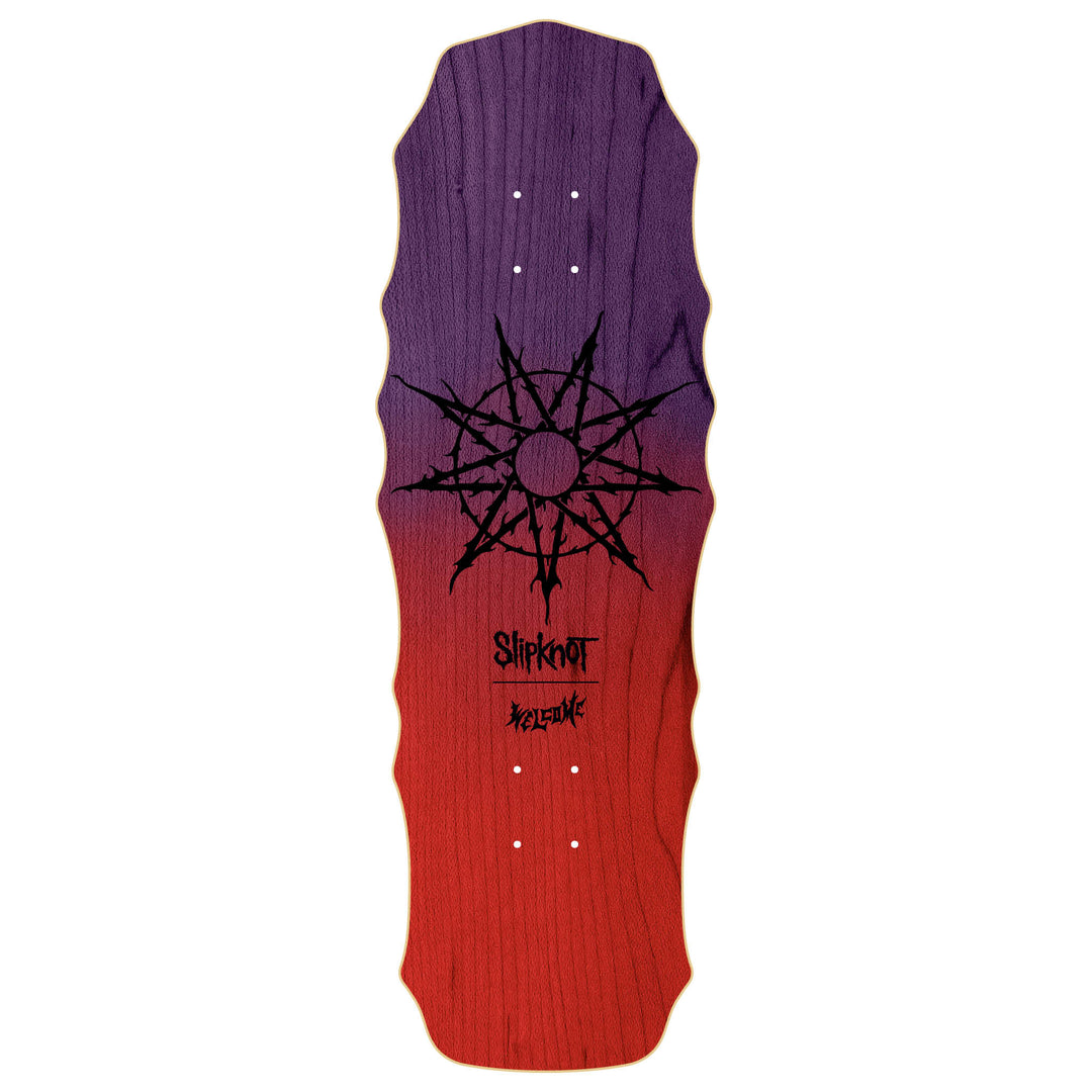 Welcome x Slipknot Tribal S On Widow 10" Skateboard Deck