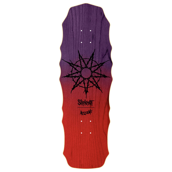 Welcome x Slipknot Tribal S On Widow 10" Skateboard Deck