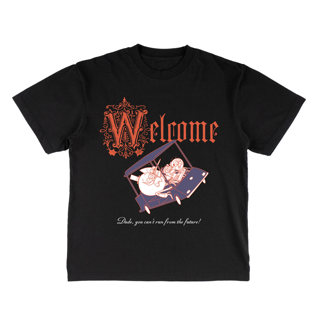 Welcome X Regular Show Cart T-Shirt