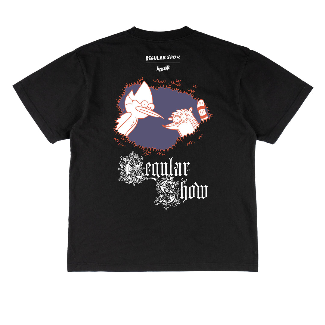 Welcome X Regular Show Cart T-Shirt