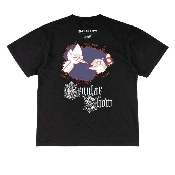 Welcome X Regular Show Cart T-Shirt