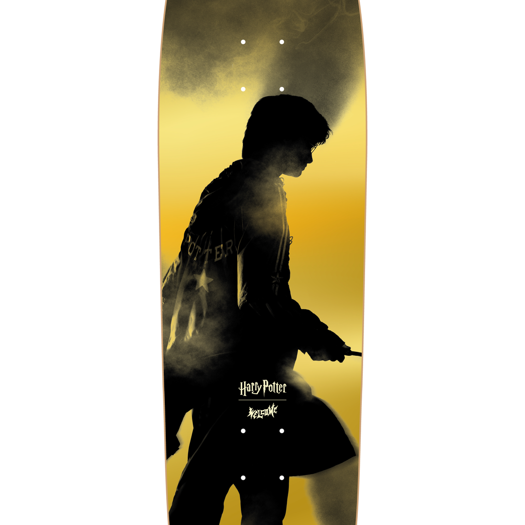 Welcome x Harry Potter Seeker on Nimbus 5000 8.75" Skateboard Deck